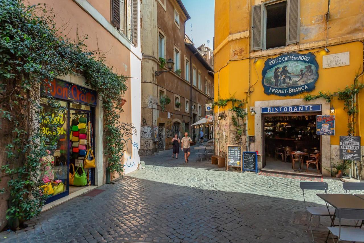 Apartamento Al Cortile Del Moro Roma Exterior foto